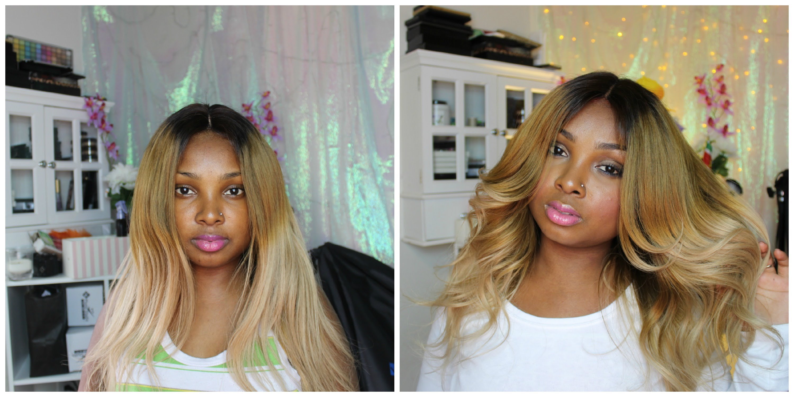 Amelia Wave 16 Indian Remy Human Hair Full Lace Wig Uniwigs Customer Photo